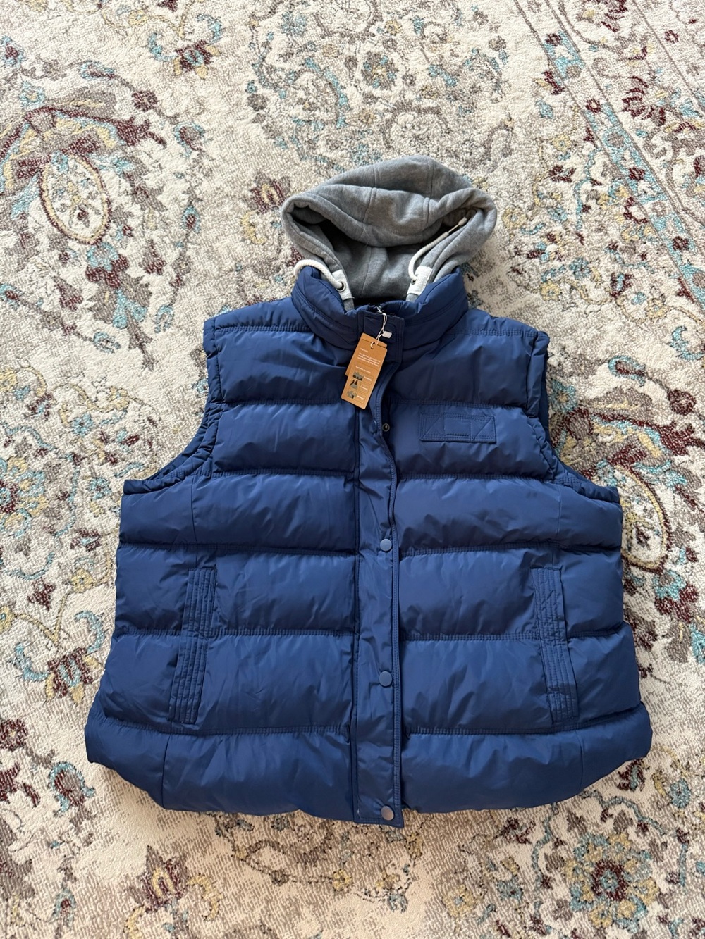 Puffer Vest with Hood
